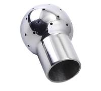 Rotary Spray Ball 1/4" 3/8" 1/2" 3/4" 1" 1-1/4" 1-1/2" 2" BSP Female Thread 304 316 Stainless Steel Sanitary Fixed Spray Ball Tank Cleaning(Welding,304_2")