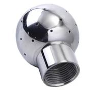 Rotary Spray Ball 1/4" 3/8" 1/2" 3/4" 1" 1-1/4" 1-1/2" 2" BSP Female Thread 304 316 Stainless Steel Sanitary Fixed Spray Ball Tank Cleaning(BSPT Female,304_1-1/4")