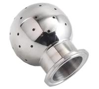 Rotary Spray Ball 1/4" 3/8" 1/2" 3/4" 1" 1-1/4" 1-1/2" 2" BSP Female Thread 304 316 Stainless Steel Sanitary Fixed Spray Ball Tank Cleaning(Ferrule,304_1")