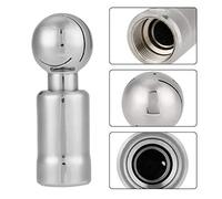 Rotary Spray Ball, 3/4 Inch Female Thread Sanitary Stainless Rotary Spray Cleaning Ball for CIP Tank Cleaning