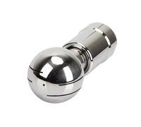 Rotary Spray Ball，Sanitary SS304 360 Degree Coverage Ball, 3/8-1inch Female Thread Tank 1pc(1inch)