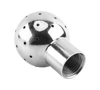 Rotary Spray - Stainless Steel Tank Cleaning | 360° Spray Pattern Sanitary Thread Tank Cleaning Tool | CIP Industrial Wash Sink Device for Polishing Both Internal and External Whether