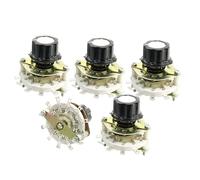 Rotary Switch 12-Pin 11-Position - 6mm Shaft Pack of 5