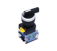 Rotary switch， 22mm 1 NO NC 2 Positions Latching Maintained Rotary Select