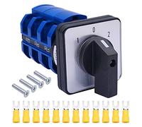 Rotary switch， Changeover Switch 32A 690V 4 Position 12 Terminals Latching Rotary(3 Position 12 Terminals,25 V)