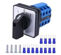 Rotary switch， Changeover Switch 32A 690V 4 Position 12 Terminals Latching Rotary(5 Position 12 Terminals,20A)