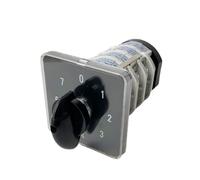 Rotary switch， Knob 8 Position 0-7 YMZ12-32/4 Universal Manual Electrical(0 7 position)