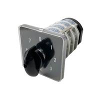 Rotary Switch Knob 8 Position 0-7 YMZ12-32/4 Universal Manual Electrical Changeover Cam Switch 32A 690V 4 Section 1Pcs