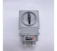 Rotary Switch With Aluminum Shell Three-phase 380V 60A Start Stop Control 1Pcs