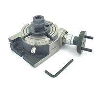 Rotary Table (4"/100 mm Regular, ER16 & 20 Collet Adaptor)