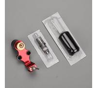 Rotary Tattoo Machine - Direct Drive Motor Tattoo Pen with 3.5mm Stroke for Precise Lining and Shading, Includes 3RL Cartridge,Red
