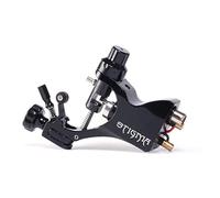Rotary Tattoo Machine,Professional Lightweight Aluminum Tattoo Machine - Adjustable Needle Depth, Low Heat Dissipation, Ideal for Professional Tattoo Artists,Black