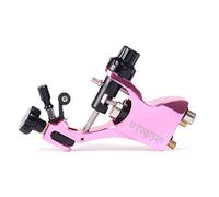 Rotary Tattoo Machine,Professional Lightweight Aluminum Tattoo Machine - Adjustable Needle Depth, Low Heat Dissipation, Ideal for Professional Tattoo Artists,Pink