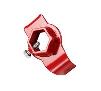 Rotary Tiller Grass Guard 32 Shaft Cover Red Manganese Steel Oil Seal Part for Vegetable Plot Loosening and Farm Maintenance Service Jobs Shaft Cover Compact Tiller Accessory Cultivator Guard Grass