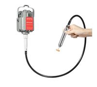 Rotary Tool Flex Shaft Hanging Grinder Carver 230W 0~18000rpm Electric Multi-Function Metalworking Tools Repair Kit Foot Pedal Control Strong Power Metal Flexible Shaft for Finishing Engraving