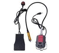 Rotary Tool Flex Shaft Hanging Grinder Carver Electric Multi-Function Metalworking Tools Repair Kit, Foot Pedal Control, 230W Strong Power 18000rpm, Metal Flexible Shaft