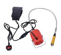 Rotary Tool Flex Shaft Hanging Grinder Carver Electric Multi-Function Metalworking Tools Repair kit 560W Professional Hanging Mill with Foot Pedal, for Engraving Polishing Cutting Glass Metal Wood