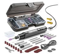 Rotary Tool Kit | 6 Speeds Rechargeable Sander with Light - Apparatus with Light | Jewelry Creation Model Making Art