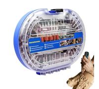 Rotary Tool Kit, Versatile Accessories - All Purpose Set for Rotary Tool | for Easy Cutting Sanding Grinding Carving Polishing Drilling Engraving