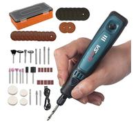 Rotary Tool Kits - Multi- Tool Kit For Metal | Mini Electric Sander | Rechargeable Rotarys Tool | Set Drills With Flexible Shaft To Carve Polishing Engraving