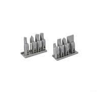 Rotary Tool Sanding Set, 8pcs Abrasive Heads for Model Finishing | For Model Assembly, Removes Sprue Marks, for ideal for Hobbyists, Abrasive Material, 8pcs Set