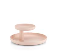 Rotary Tray Desk Storage Pale Rose
