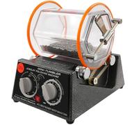 Rotary Tumbler Jewelry Polisher Machine with Timer and Variable Speed, Rock Stone Coin Cleaner for Gold Silver Finishing
