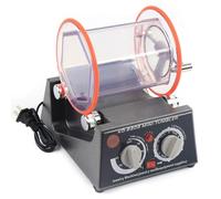 Rotary Tumbler Polisher, 120W Mini Machine with Adjustable Timer & Speed, Perfect for Polishing Rocks Stones Coins Jewelry