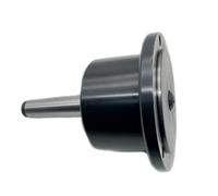 Rotary Type Chuck Flange 125MM MT3 MT4 Lathe Chuck Adapter Morse Taper Lathe Chuck for 3 Jaw 4 Jaw Chuck 125mm(Flange MT4-125)