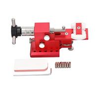 Rotary Watch Back Remover Aluminum Alloy Wear Resistant Watch Bottom Case Opener Tool for Watch Repair Professionals and Amateurs (Red)