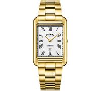 Rotary Watch Cambridge Gold PVD Mens - Silver RTY-1031