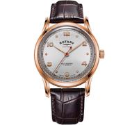 Rotary Watch Heritage Rose Gold PVD Limited Edition - Silver RTY-1028