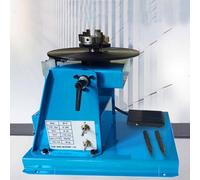 Rotary Welding Positioner, 180mm Welding Turntable, 0-90 Degrees Adjustable Rotary Table for Welding, Cutting, Grinding, and Assembly Tasks