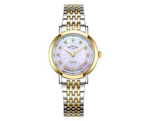 Rotary Windsor Diamond Women's Two Tone Bracelet Watch