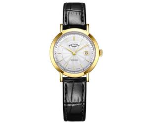 Rotary Windsor Ladies Silver Watch LS05423/70