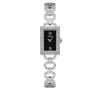 Rotary Ladies Cocktail Stone Set Rectangular Stone Set Stainless Steel Bracelet Watch