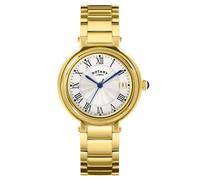 Rotary Heritage Women's Silver Tone Dial & Gold Tone Bracelet Watch