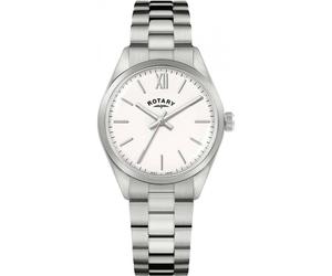 Rotary Women's RLB10005-01 Heritage 32mm Quartz Watch in Silver Rotary Silver One Size