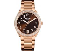 Rotary Women's RLB10012-16 Brillance 35mm Quartz Watch in Rose Gold Rotary Rose Gold One Size