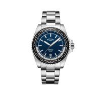 Rotary Men's Henley Worldtimer Bracelet Strap Watch