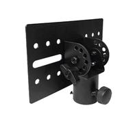 Rotatable 35mm Metal Mount Tripod Pole Metal Internal Top Hat