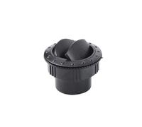 Rotatable Air Outlet Round Car Suitable For Bus RV Camper All-terrain Vehicle Conditioning(Black)