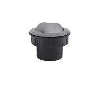 Rotatable Air Outlet Round Car Suitable For Bus RV Camper All-terrain Vehicle Conditioning(Grey)