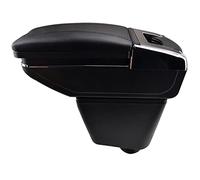 Rotatable Armrest For Captur 2013-2017 Black Thread Storage Box Arm Rest