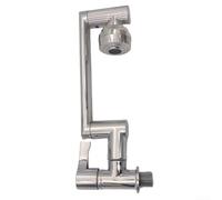 Rotatable Black Wall-Mounted Kitchen Faucet with 1080° Swivel, Pull-Down Sprayer Tap in Lucky Cat Design for Flexible Water Flow in Kitchen or Bathroom(Electrop)