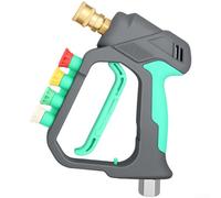 Rotatable Brass Valve Core 360 Degree Spin Nozzle | All-copper core, 250KG pressure rating, robust build, leak-proof seal, heavy duty cleaning