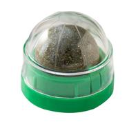 Rotatable Catnip Silvervine Balls - Edible, Organic Chew | Lick Toys For Kittens And Cats | Healthy Teeth Cleaning Treats | Fun, Lickable Cat Wall Balls For Play And Care