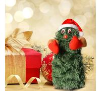 Rotatable Christmas Trees,Desk Christmas Tree with Music Dancing | Figurines Ornaments for Kids Baby Table Office Desk Toddler Outdoor