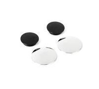 Rotatable Convex Mirror for Cars 2 PC 360 Degree HD Blind Spot Mirror For Car Reverse Frameless Ultrathin Wide Angle Round Convex Rear View Mirror Car Accessories Blind Spot Mirrors