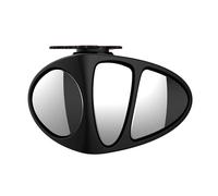 Rotatable Convex Mirror for Cars 2 Pcs 3 In 1 360 Degree Rotation Three Sided Blind Spot Mirror Reversing Blind Spot Convex Mirror Right & Left Blind Spot Mirrors(F)